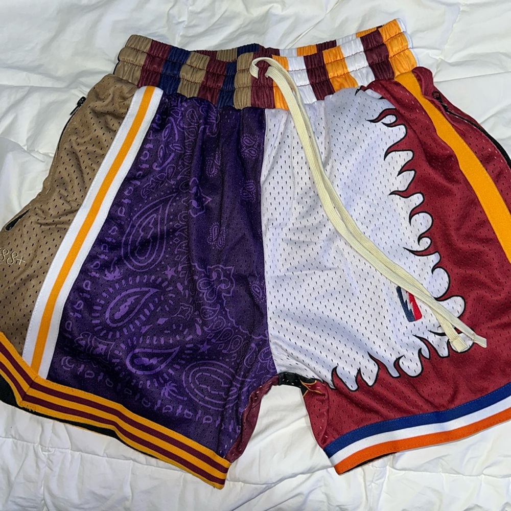 Collect & select lebronn James multi team shorts